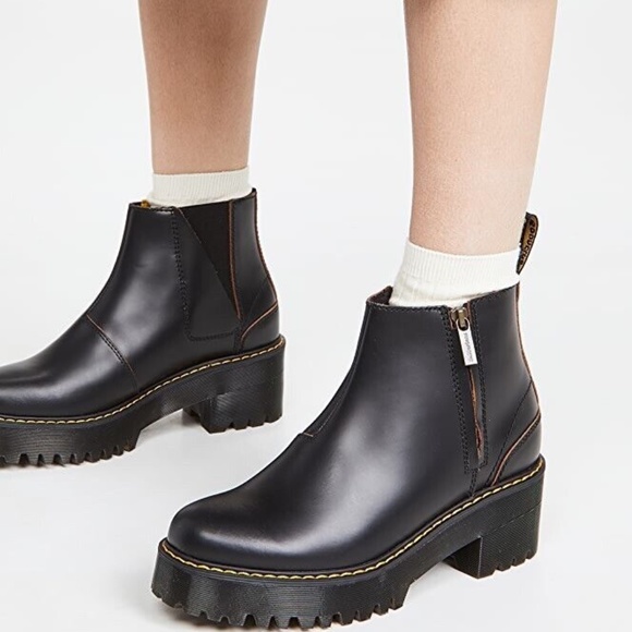 美品　Dr.Martens　ROMETTY II サイドゴア 24 厚底　茶芯 美品 Dr.Martens ROMETTY II サイドゴア 24 厚底 茶芯 極美品✨ Dr